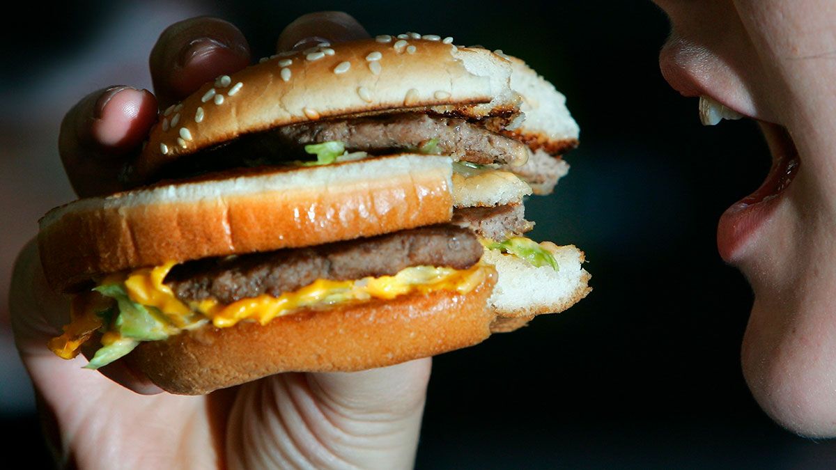 Algunas hamburguesas de McDonald's pueden ser una bomba de calorías.