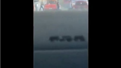 VIDEO: Captan a sicarios del Cártel del Noreste traficar armas a plena luz del día