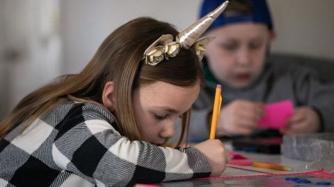 Se les puede establecer a los niños par de horas de estudio en la mañana o alguna actividad de artesanía en algún horario específico de la tarde.