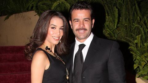 Biby Gaytán y Eduardo Capetillo.