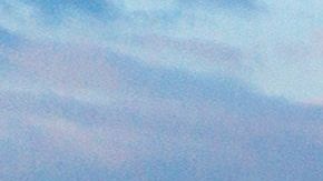 Vista aérea muestra el nulo tráfico en un distribuidor que conecta las autopista 10 y 110.