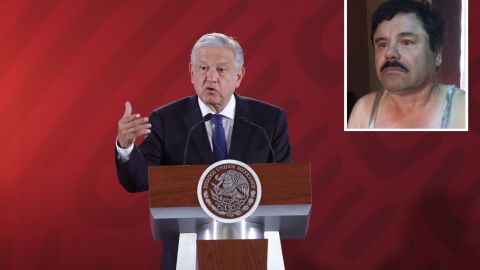 AMLO y "El Chapo".
