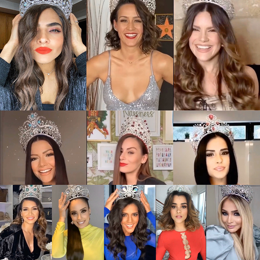 Las Reinas de Nuestra Belleza Latina