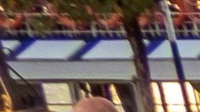 Juan Carlos Blanco recorrió la distancia de un maratón dentro de su hogar.