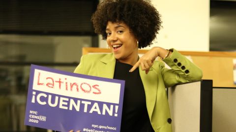 Caterine Almont: estamos repensando el conteo en la Gran Manzana todos los días. (Foto: Cortesía)