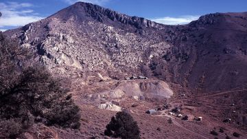 Las minas de Cerro Gordo.