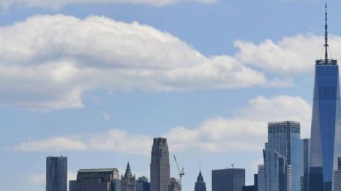 El Hudson River divide a NYC y NJ.