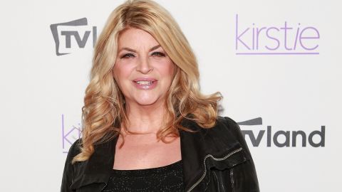 La actriz, productora y guionista Kirstie Alley.