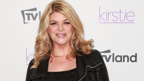 La actriz, productora y guionista Kirstie Alley.