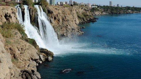 Las cataratas del parque Duden.