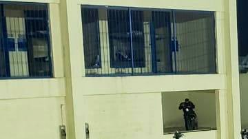 Las autoridades salvadoreñas compartieron imágenes el domingo.