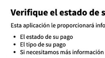 Herramienta Obtener mi pago.