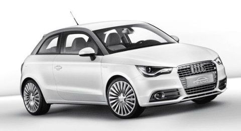 Audi A1 e-tron.
Crédito: Cortesía Audi.