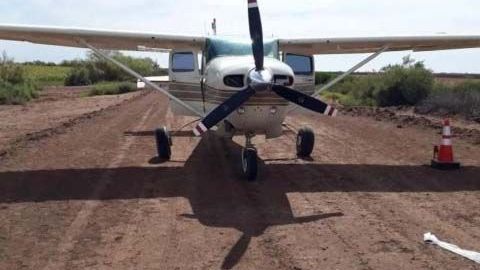 aeronave en Sinaloa