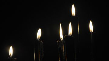 Las velas negras esconden un significado positivo.
