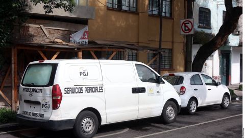 Exterior del edificio donde fue asesinada Cristina Vázquez.