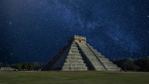 Pirámide de Kukulkán, en Chichén Itzá.