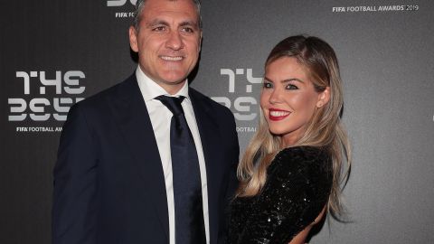 Christian Vieri and y su esposa Costanza Caracciolo.