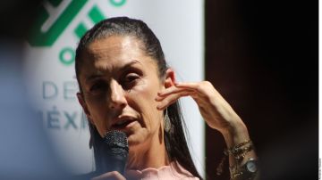 Claudia Sheinbaum, jefa de gobierno de la Ciudad de México.