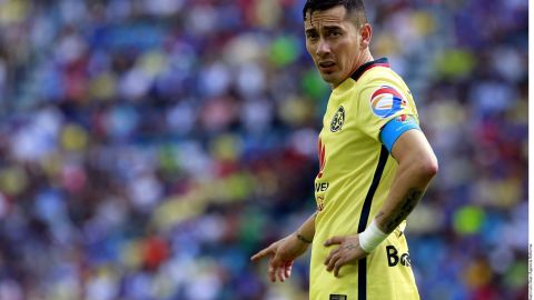 Rubens Sambueza, capitán de las Águilas del América, se distingue por su rapidez, habilidad y facilidad para llegar al área enemiga.