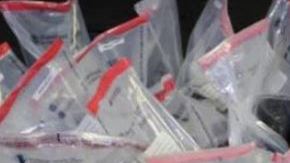 Las drogas interceptadas.