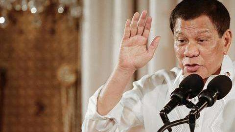 Rodrigo Duterte,  el polémico presidente de Filipinas.