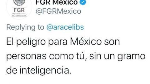 Mensaje que causó polémica.