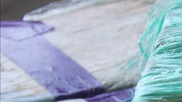 Los paquetes de cocaína estaban marcado con las letras "AA".