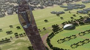 El Khalifa Stadium, una de las sedes del Mundial de Qatar 2022.
