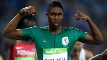 Semenya es la bicampeona olímpica vigente en la prueba de 800 metros.