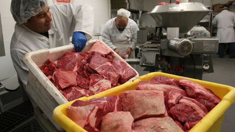 Estados Unidos tiene suficientes existencias de carne.