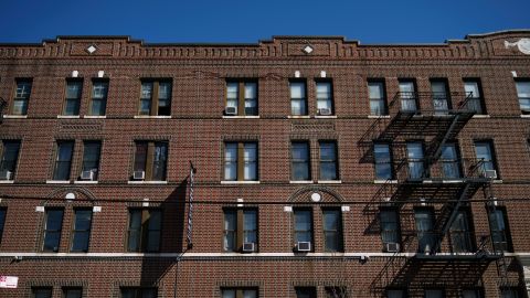 Edificio de apartamentos en Nueva York.