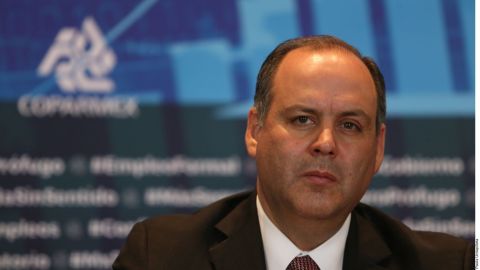 Gustavo de Hoyos, presidente de Coparmex.