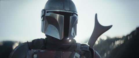 Pedro Pascal en The Mandalorian.