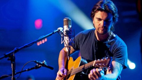 Juanes durante el MTV Unplugged.