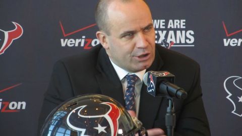 El entrenador en jefe de los Houston Texans, Bill O’Brien.