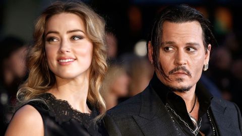 Johnny Depp y Amber Heard.