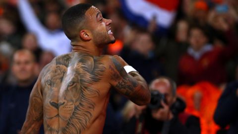 Memphis Depay, capitán del Lyon.