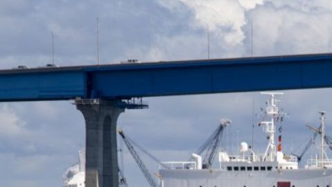 El buque hospital militar Mercy debe llegar a LA en los próximos días