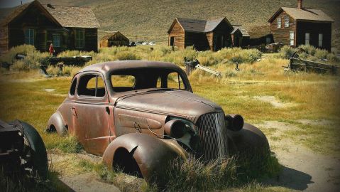 Bodie State Historic Park es un verdadero pueblo fantasma de la época de la minería de oro de California.