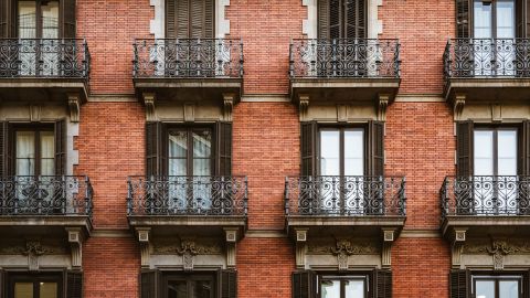 Un vecino quería despejarse del encierro con una vista al exterior y se topó con semejante escena.
