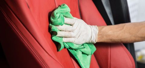 Limipadores para asientos de autos.
