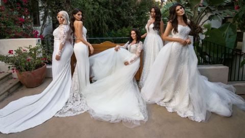 La novia 2018 quiere su traje en puro blanco.