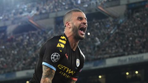 Kyle Walker, lateral derecho del Manchester City.