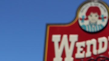 Imagen de un restaurante de comida rapida Wendy's.
