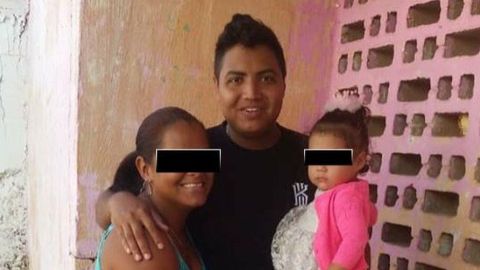 Emiliano Villasana antes de irse de Venezuela.