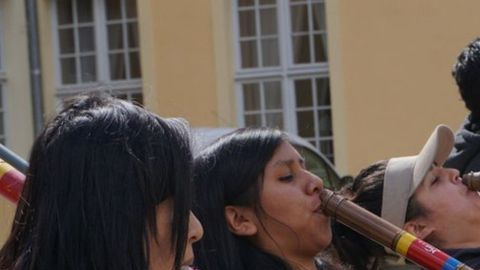Músicos en el Palacio Rheinsberg