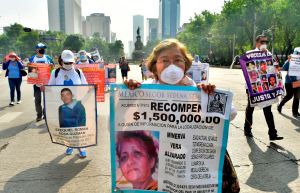 FOTOS: Madres mexicanas salen del confinamiento para exigir de nuevo la búsqueda de sus hijos