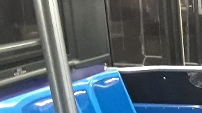 Autobuses vacíos durante el confinamiento en NYC