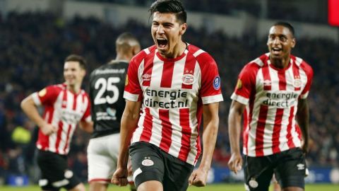 Erick Gutierrez vive un gran momento con el PSV Eindhoven. (Foto: EFE/EPA/THOMAS BAKKER)